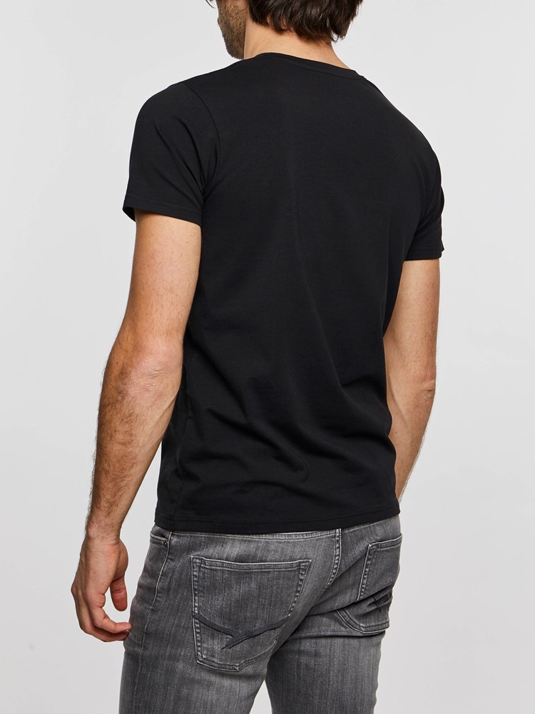 2-Pack V-Neck T-Skjorte 7204008_CAB_HenryChoice_noos-modell-back_2-Pack V-Neck T-Skjorte CAB.jpg_Back||Back