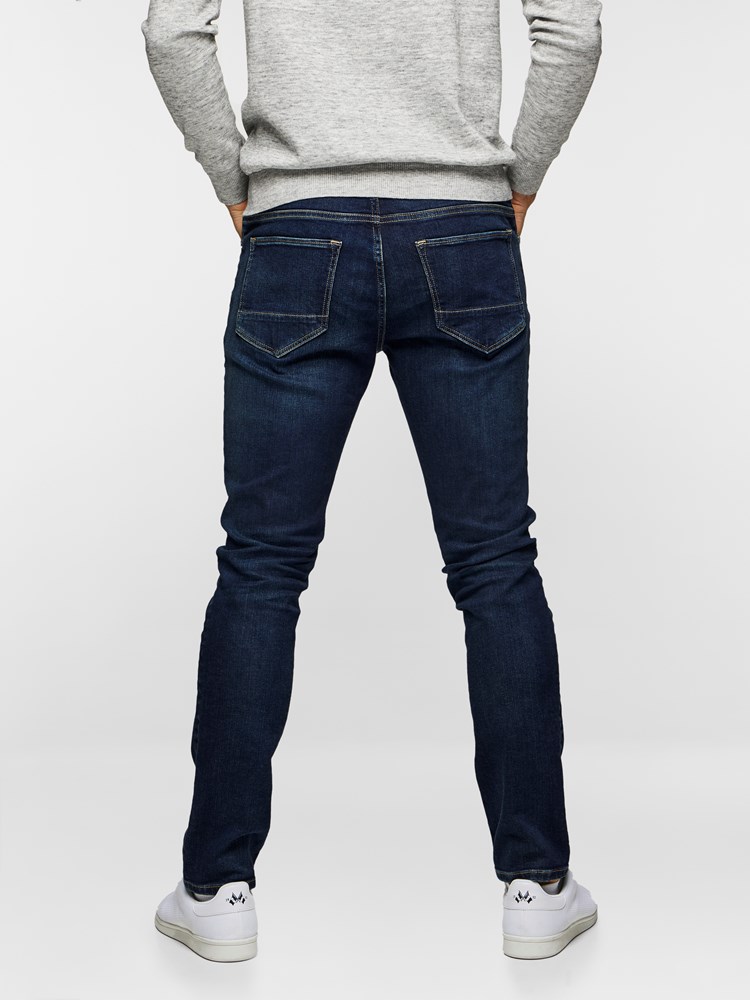 SLIM FIT STRETCH 7235366_D06_MadebyMonkeys_S19-modell-back_SLIM FIT STRETCH JEANS  D06_SLIM FIT STRETCH D06.jpg_Back||Back