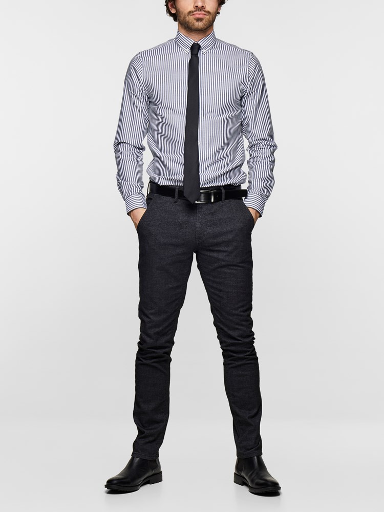 SLIM CHINO GREY MELANGE STRETCH 7235411_ICO-MADEBYMONKEYS-S19-Modell-Front5_SLIM CHINO GREY MELELANGE STRETCH ICO_SLIM CHINO GREY MELANGE STRETCH ICO.jpg_Front||Front