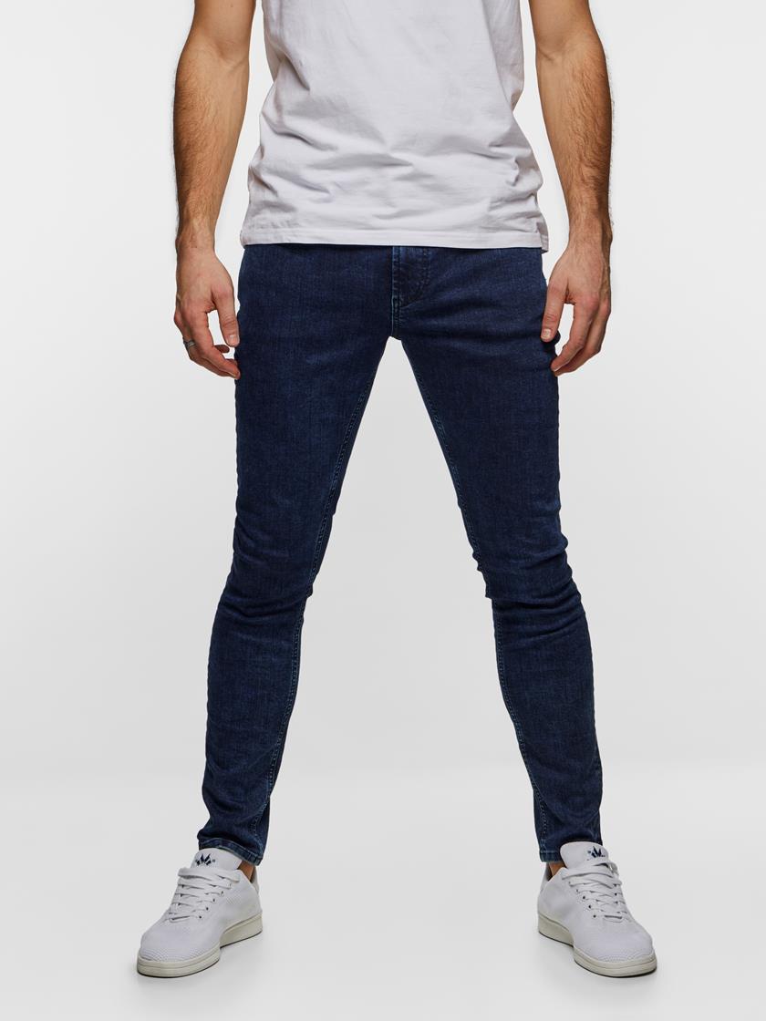 SKINNY STAN DARK BLUE SUPER STRETCH DAC