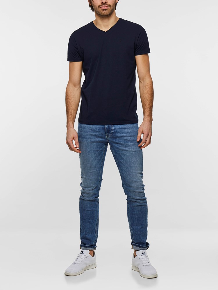 SLIM FIT STRETCH 7237558_DAD-MADEBYMONKIES-S19-front_62689_SLIM FIT STRETCH JEANS DAD_Slim Fit Stretch Jeans_SLIM FIT STRETCH DAD.jpg_Front||Front