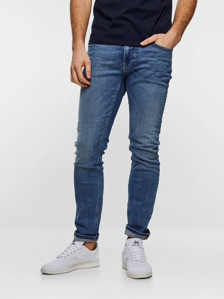 SLIM FIT STRETCH 7237558_DAD-MADEBYMONKIES-S19-front_98037_SLIM FIT STRETCH JEANS DAD_Slim Fit Stretch Jeans_SLIM FIT STRETCH DAD.jpg_Front||Front