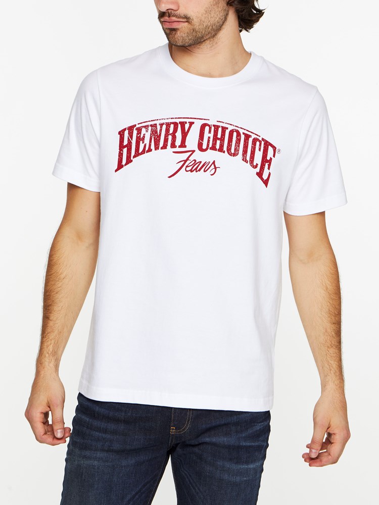 LOGO T-SKJORTE 7239616_O82_henrychoice_A19-modell-front2_LOGO T-SKJORTE O82.jpg_Front||Front