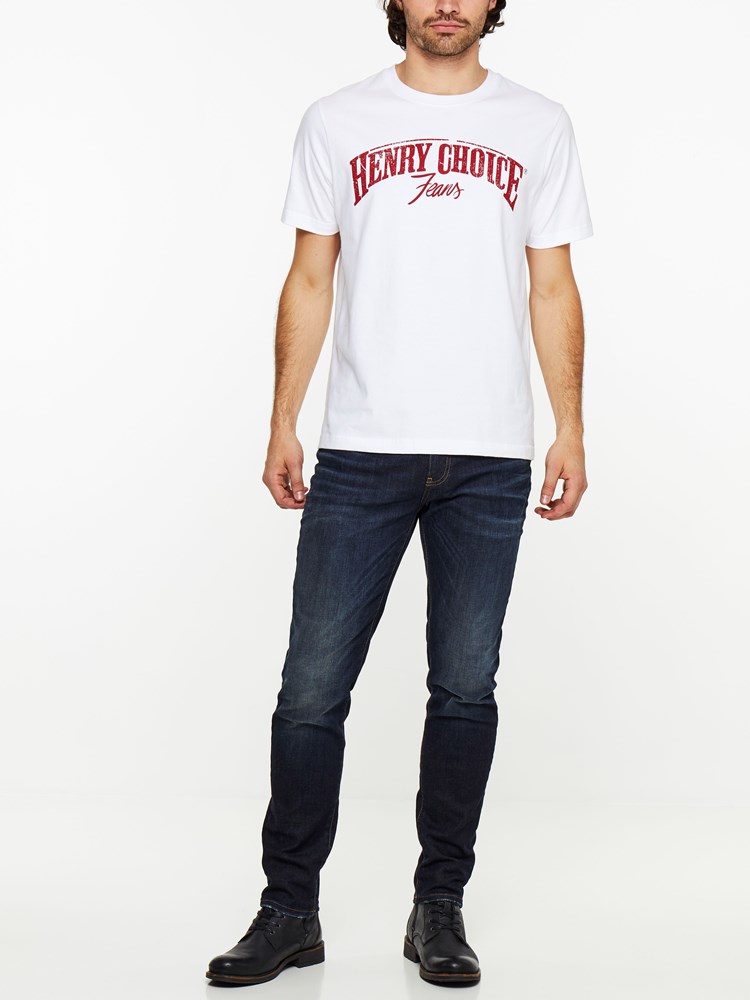 LOGO T-SKJORTE 7239616_O82_henrychoice_A19-modell-front_LOGO T-SKJORTE O82.jpg_Front||Front