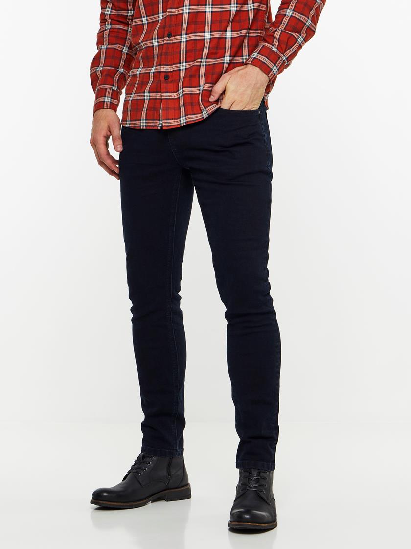 SKINNY SID BLUE OD BLK STRETCH JEANS D05