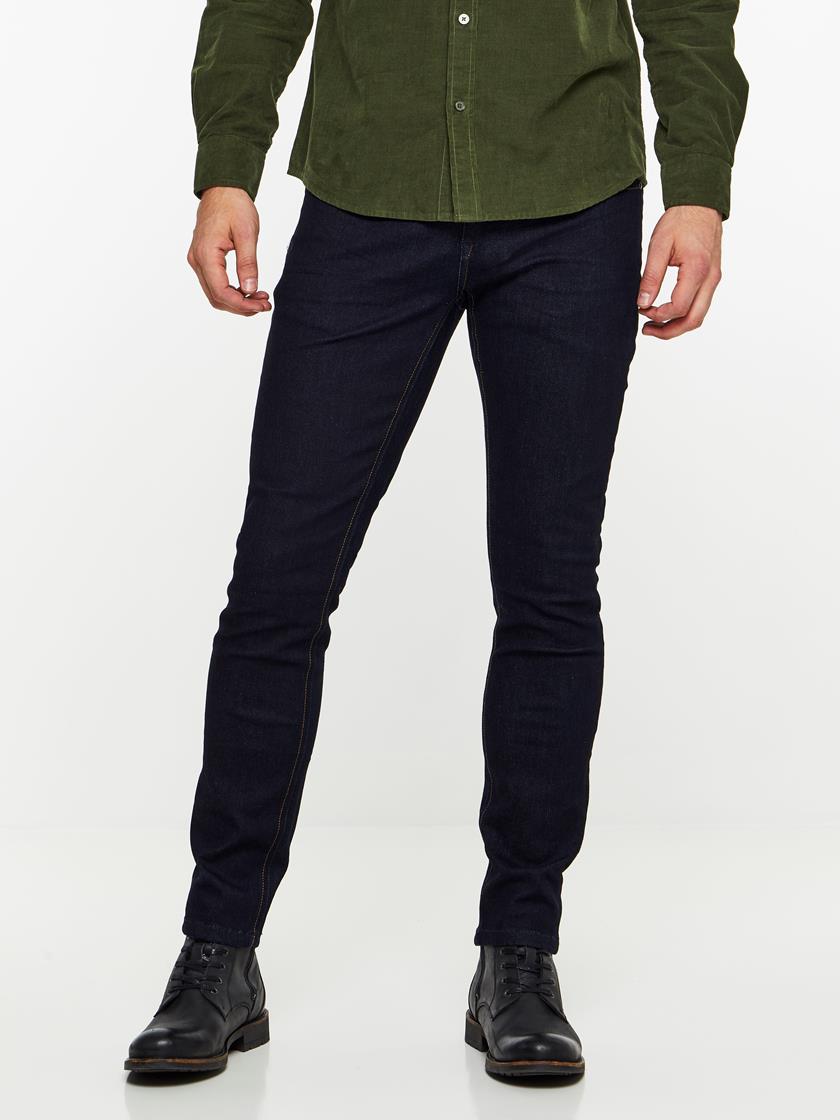 SKINNY STAN DEEP BLUE SUPER STRETCH JEANS D03
