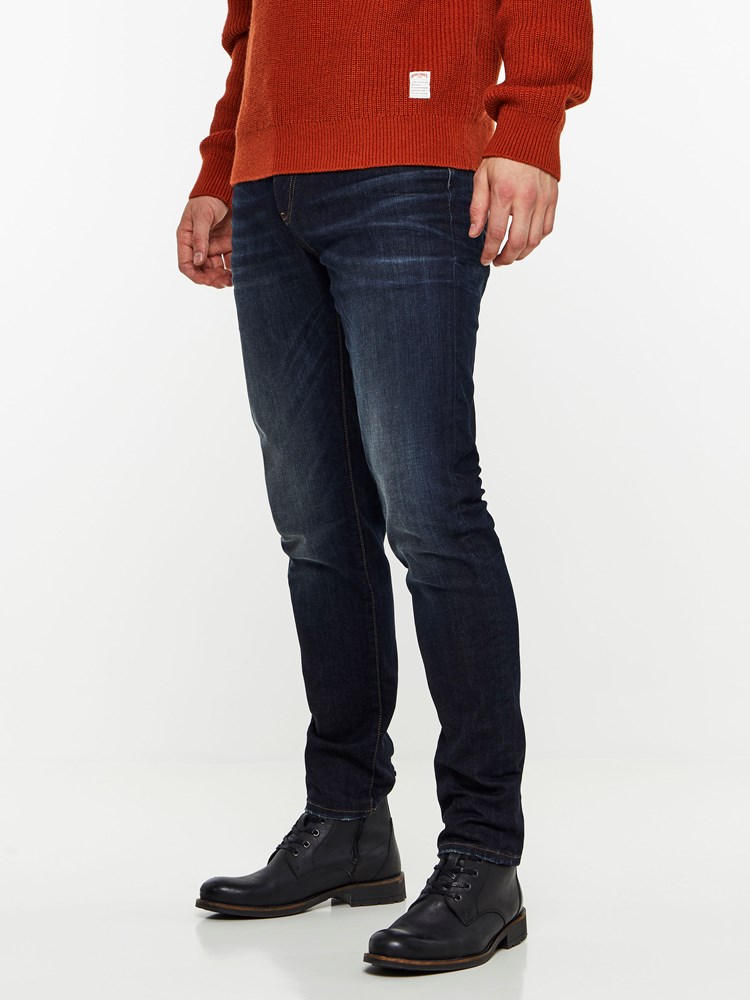 REGULAR ROD DARK VINTAGE STRETCH JEANS 7239668_DAB-HENRYCHOICE-A19-Modell-left_91159_REGULAR ROD DARK VINTAGE STRETCH JEANS DAB.jpg_Left||Left