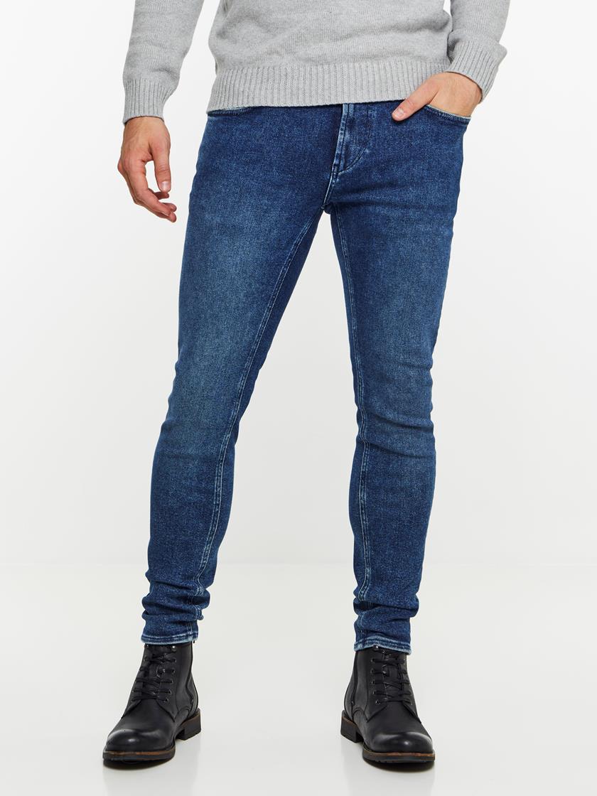 SKINNY STAN BLUE SUPER STRETCH JEANS DAB
