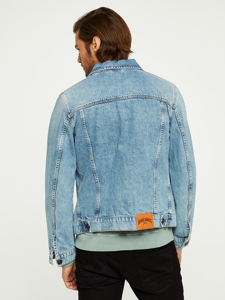 Core Denim Jakke 7242349_DAG-HENRYCHOICE-S20-Modell-back_93871_Core Denim Jakke DAG.jpg_Back||Back