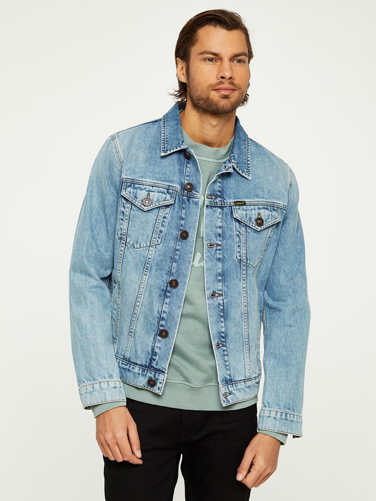 Core Denim Jakke 7242349_DAG-HENRYCHOICE-S20-Modell-front_58244_Core Denim Jakke DAG.jpg_Front||Front