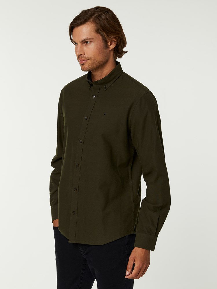 BRUSHED OXFORD SKJORTE 7244568_GOU--A20-Modell-left_90285.jpg_Left||Left