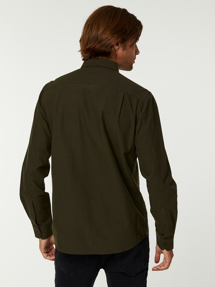 BRUSHED OXFORD SKJORTE 7244568_GOU-HENRYCHOICE-A20-Modell-back_81189.jpg_Back||Back