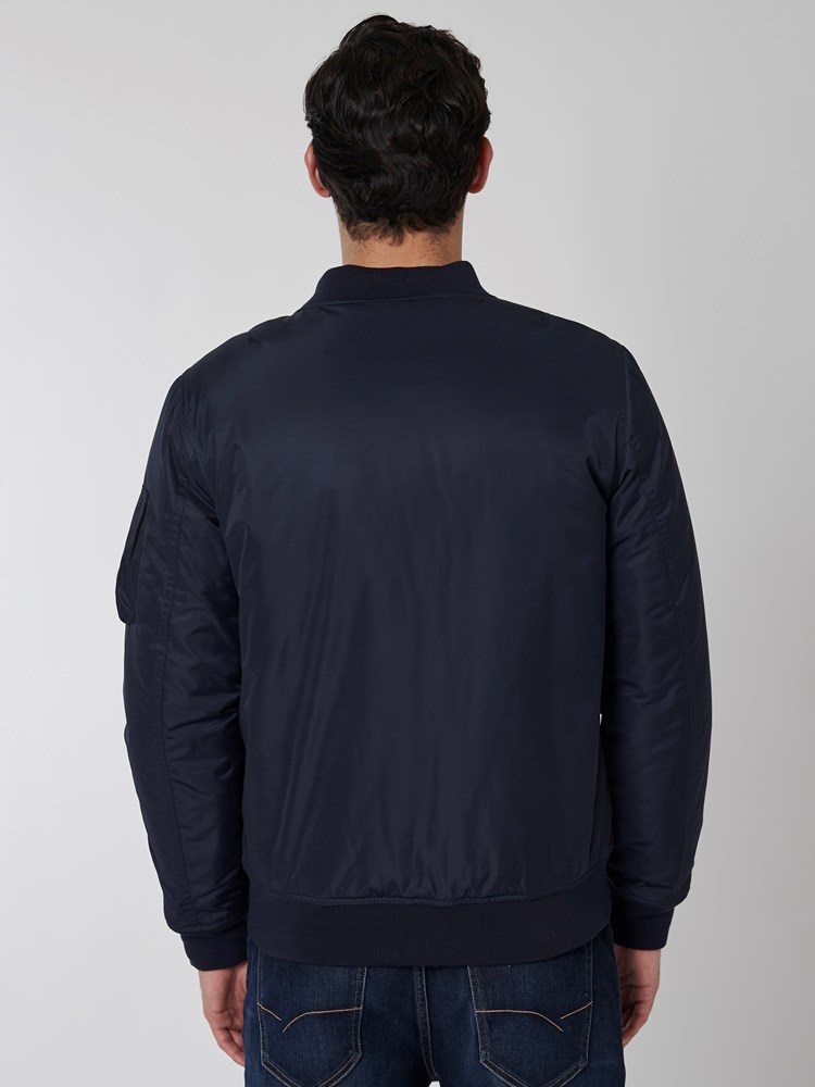 Bomber jacket 7501082_EM1-HENRYCHOICE-A22-Modell-Back_chn=boys_2190_Bomber jacket EM1 7501082.jpg_Back||Back