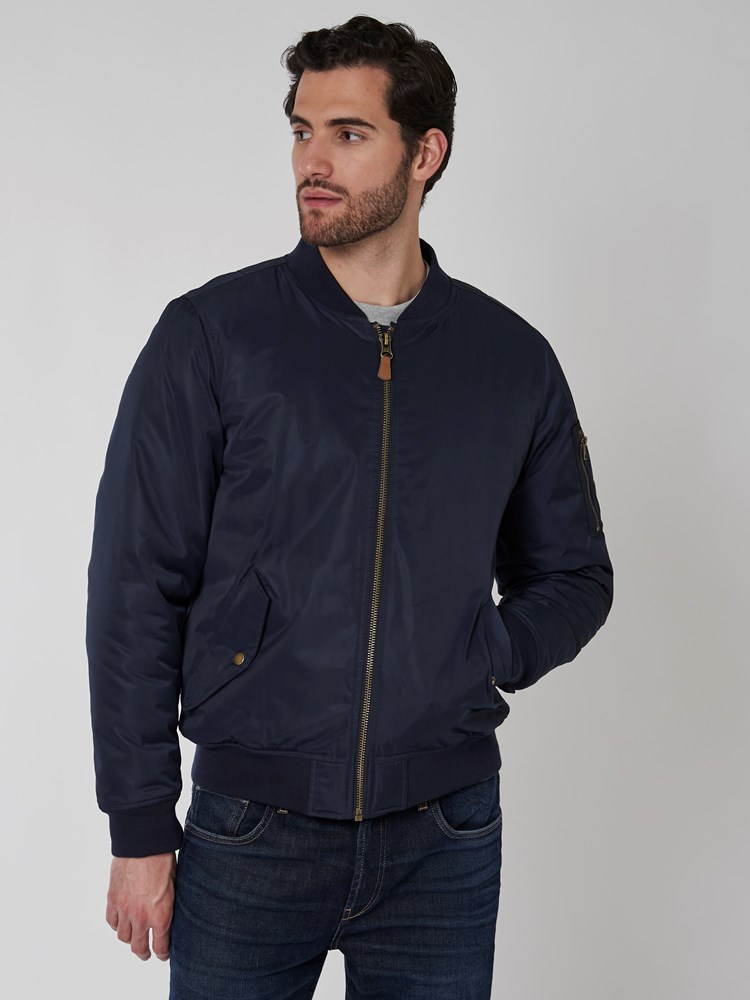 Bomber jacket 7501082_EM1-HENRYCHOICE-A22-Modell-Front_chn=boys_6451_Bomber jacket EM1 7501082.jpg_Front||Front