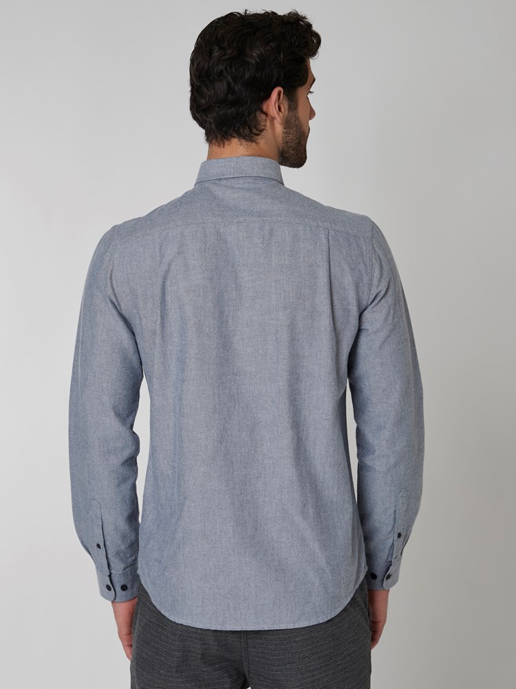 Oxford skjorte 7501089_EDR-MRCAPUCHIN-A22-Modell-Back_chn=boys_5509_Oxford skjorte EDR 7501089.jpg_Back||Back