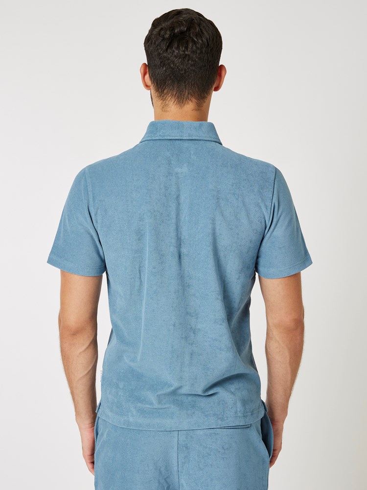 Nalu polo t-skjorte 7503187_EEW-MRCAPUCHIN-H23-Modell-Front_chn=boys_3952_Nalu polo t-skjorte EEW.jpg_Front||Front