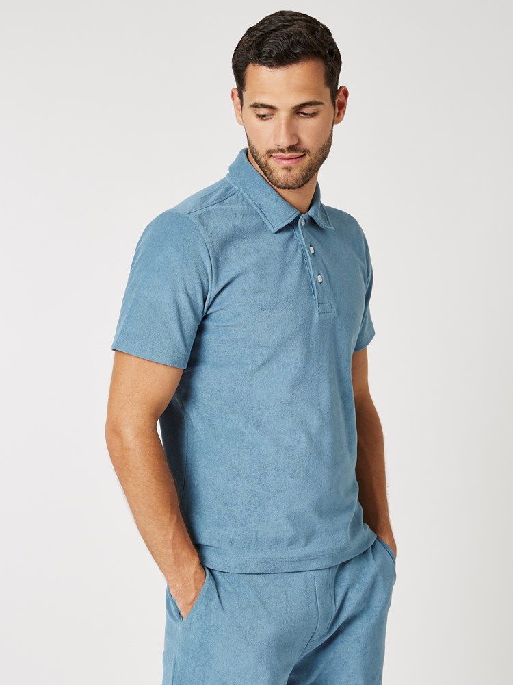 Nalu polo t-skjorte 7503187_EEW-MRCAPUCHIN-H23-Modell-Front_chn=boys_635_Nalu polo t-skjorte EEW.jpg_Front||Front