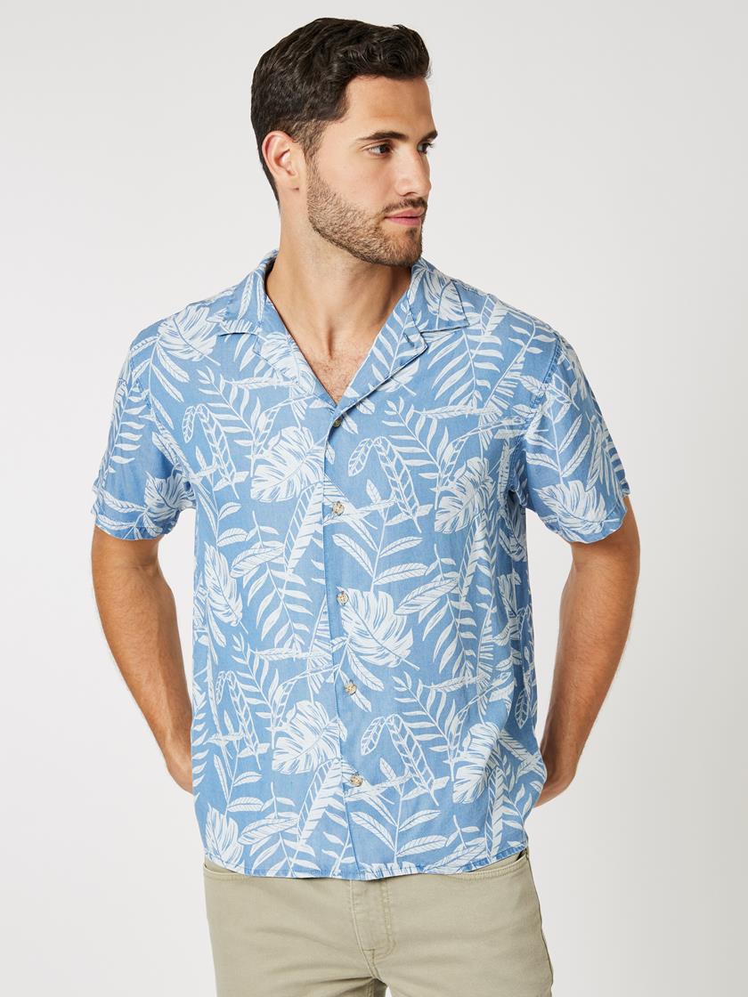 Beach printed shirt E8S