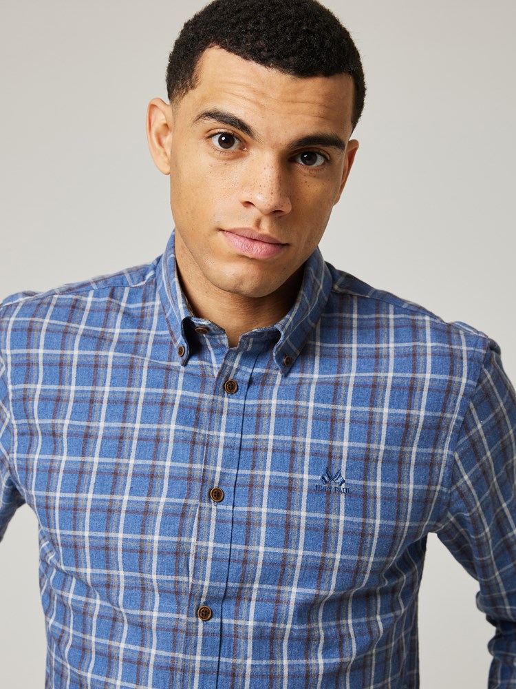 Vincent skjorte - Regular fit 7505201_ECG-JEANPAUL-W23-Modell-Front_2250_Vincent skjorte - Regular fit ECG.jpg_Front||Front
