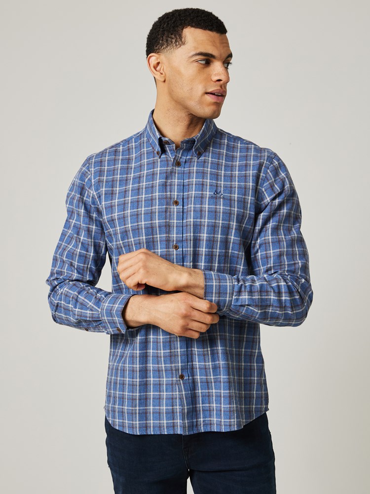 Vincent skjorte - Regular fit 7505201_ECG-JEANPAUL-W23-Modell-Front_3025_Vincent skjorte - Regular fit ECG.jpg_Front||Front