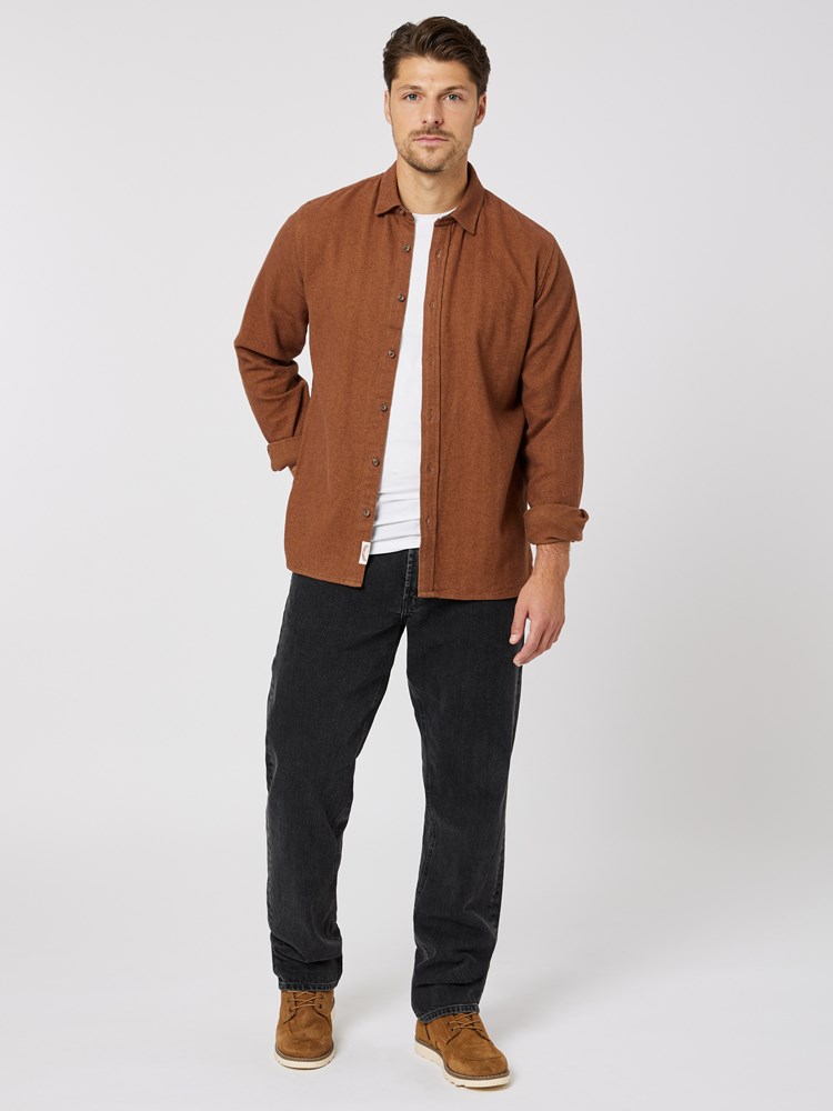 Herringbone Shirt 7505305_AGA-HENRYCHOICE-W23-Modell-Front_chn=boys_9123.jpg_Front||Front