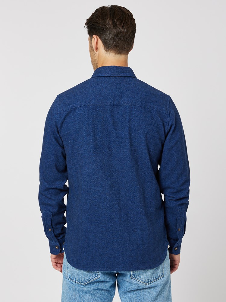 Herringbone Shirt 7505305_EOX-HENRYCHOICE-W23-Modell-Back_chn=boys_9543.jpg_Back||Back