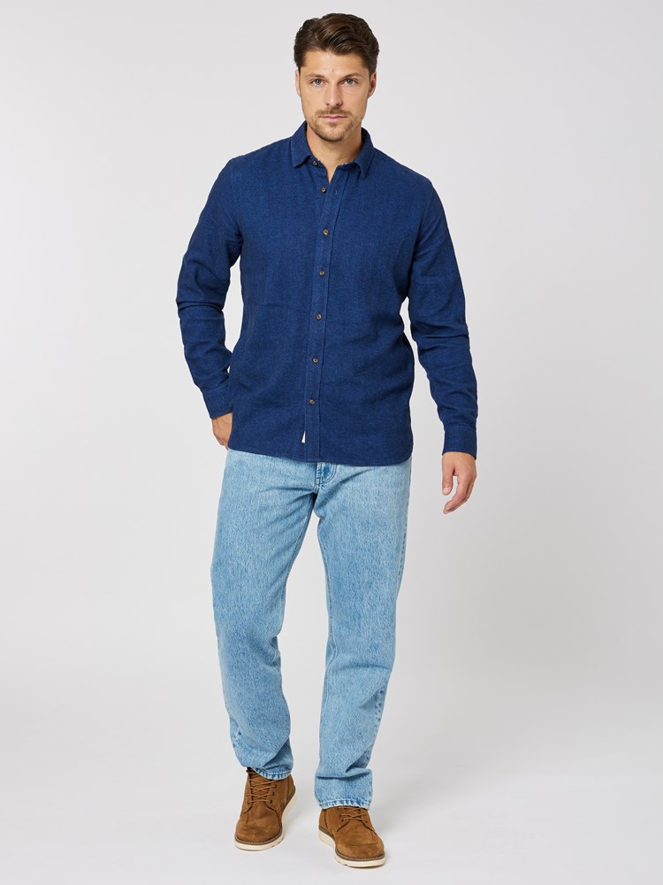 Herringbone Shirt 7505305_EOX-HENRYCHOICE-W23-Modell-Front_chn=boys_8068_Herringbone Shirt EOX.jpg_Front||Front