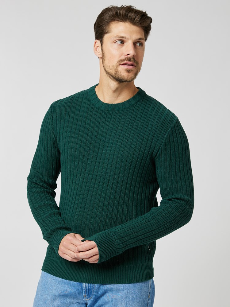 Rib Sweater 7505532_GUL-HENRYCHOICE-A23-Modell-Front_chn=boys_1396_Rib Sweater GUL.jpg_Front||Front