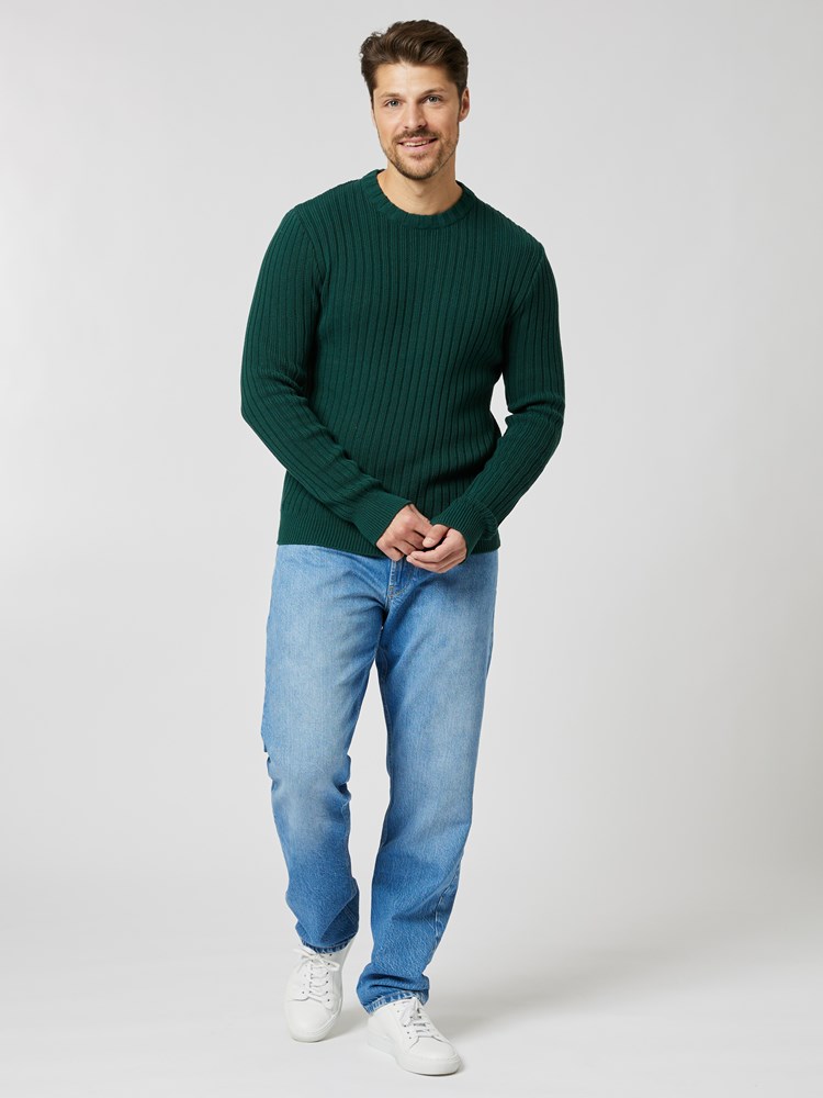 Rib Sweater 7505532_GUL-HENRYCHOICE-A23-Modell-Front_chn=boys_9361_Rib Sweater GUL.jpg_Front||Front