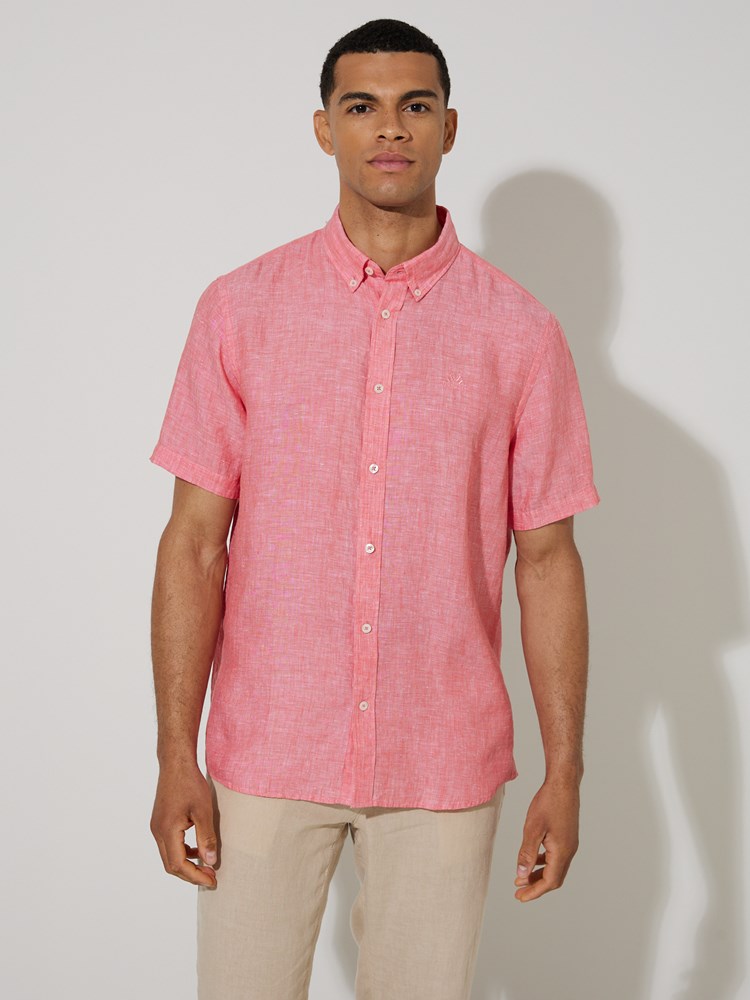 Dillon linskjorte - Regular Fit 7507536_MQN-JEANPAUL-H24-Modell-Front_8378_Dillon linskjorte - Regular Fit MQN 7507536.jpg_Front||Front