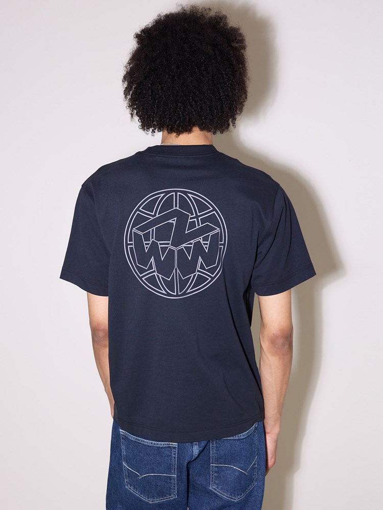 WNW DS logo t-skjorte DS logo t-skjorte jet black 11_WNW DS logo t-skjorte C18.jpg_