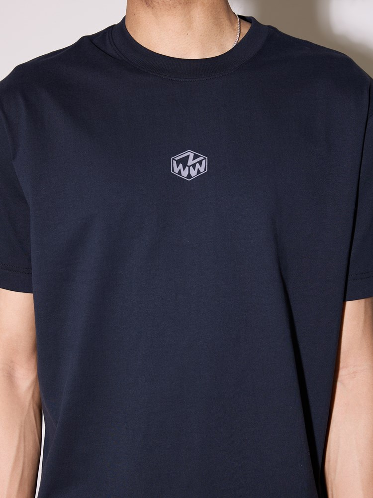 WNW DS logo t-skjorte DS logo t-skjorte jet black 9_WNW DS logo t-skjorte C18.jpg_