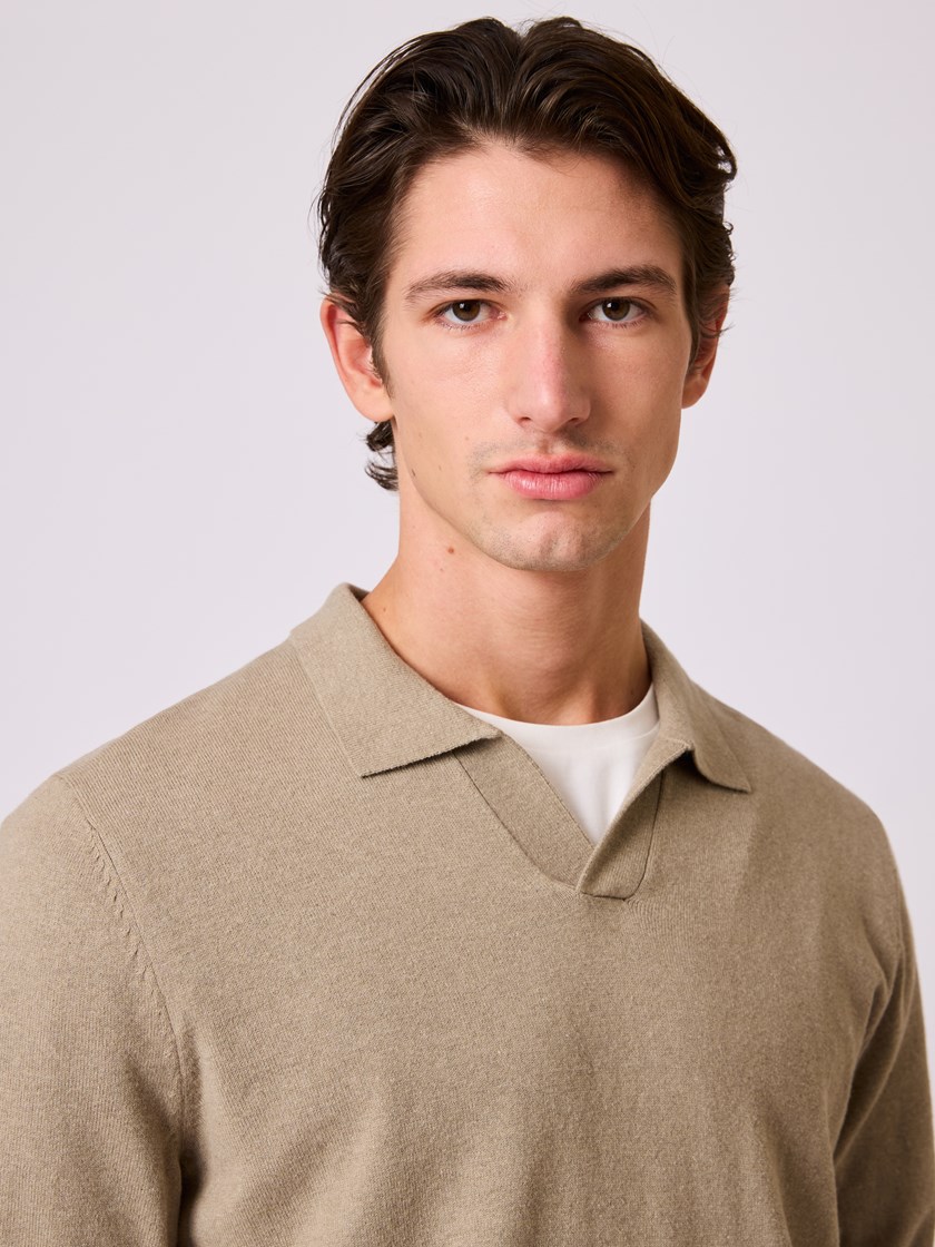 7510688 ADO Ivar Polo T-skjorte Ado Laurel Oak 21_Ivar polo t-skjorte ADO.jpg_