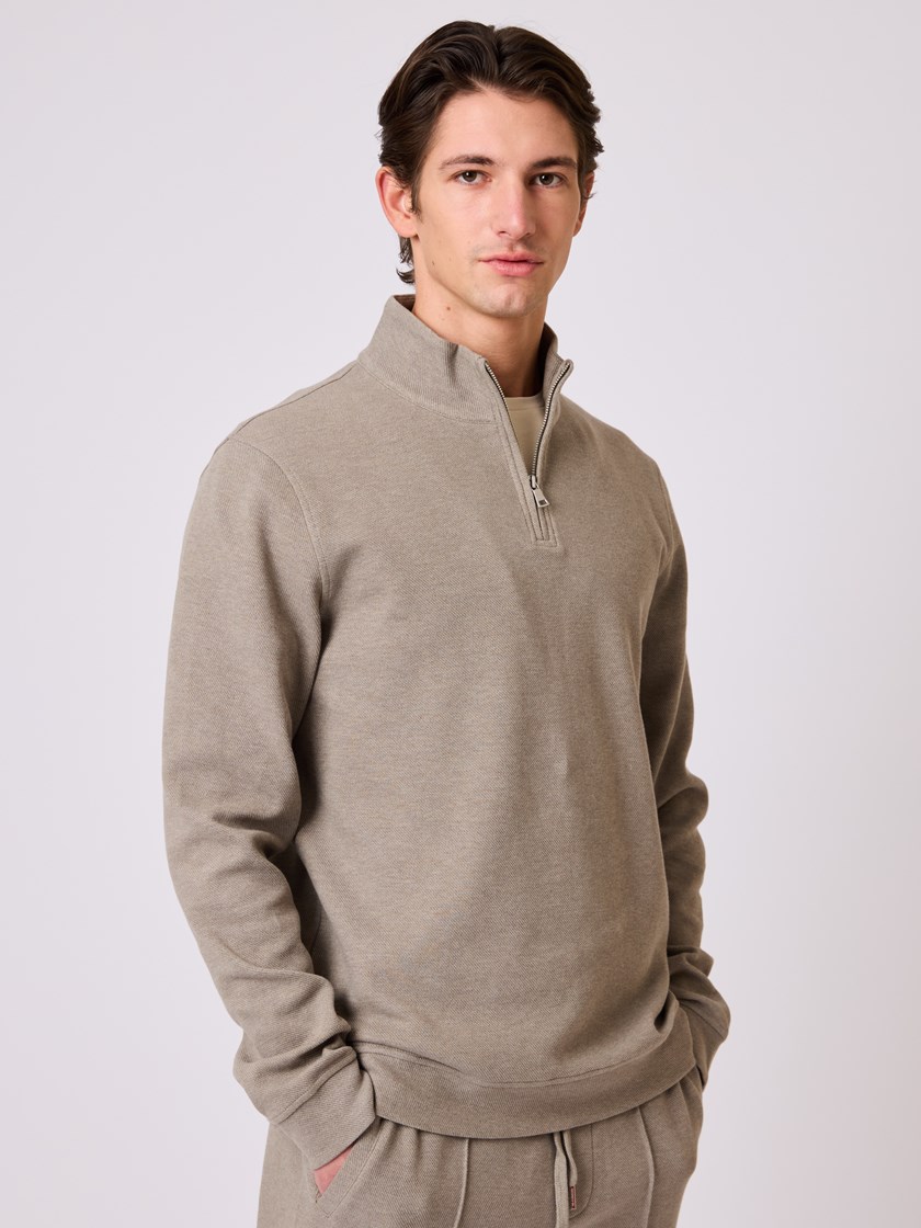 7510753 S67 Jonathan zip genser  laurel oak melange 6_Jonathan zip genser S67.jpg_