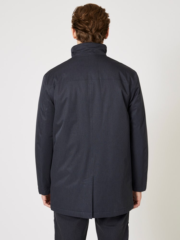 Rocco frakk Rocco frakk_navy melange 4_Rocco frakk R15.jpg_
